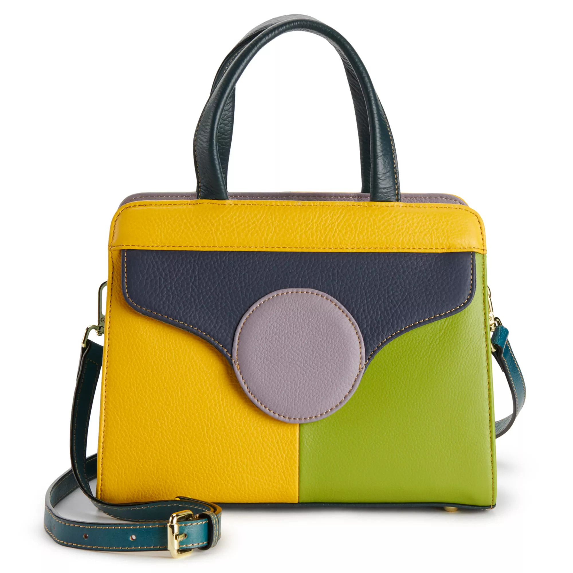 AmeriLeather Arlene Leather Crossbody Bag | Kohl's