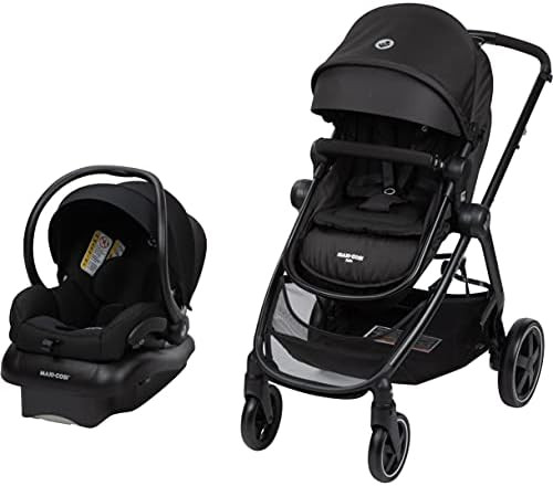 Maxi-Cosi Zelia² 5-in-1 Modular Travel System, Midnight Black | Amazon (US)