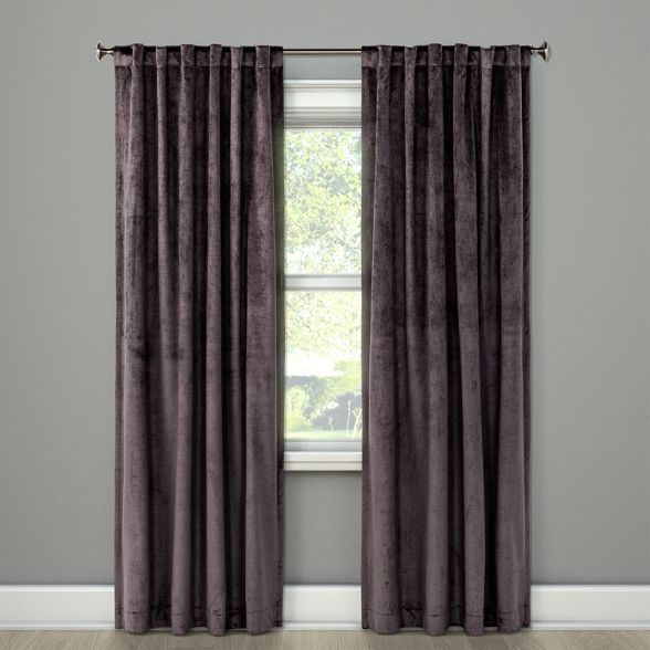 Velvet Curtain Panel - Project 62™ | Target