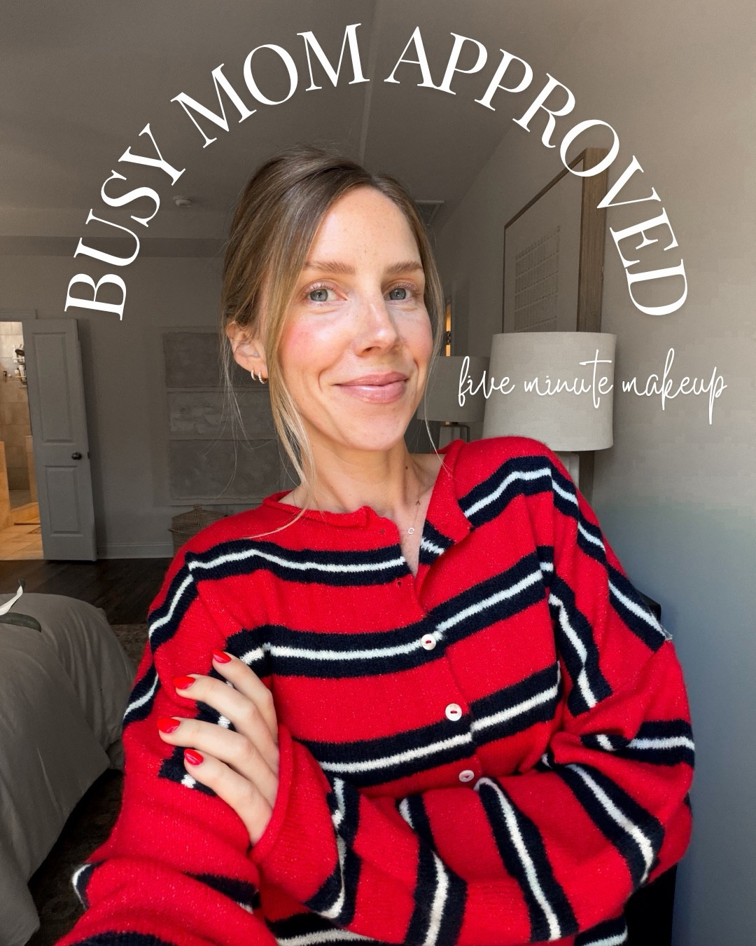 My five minute makeup routine 🙌🏻 

 
