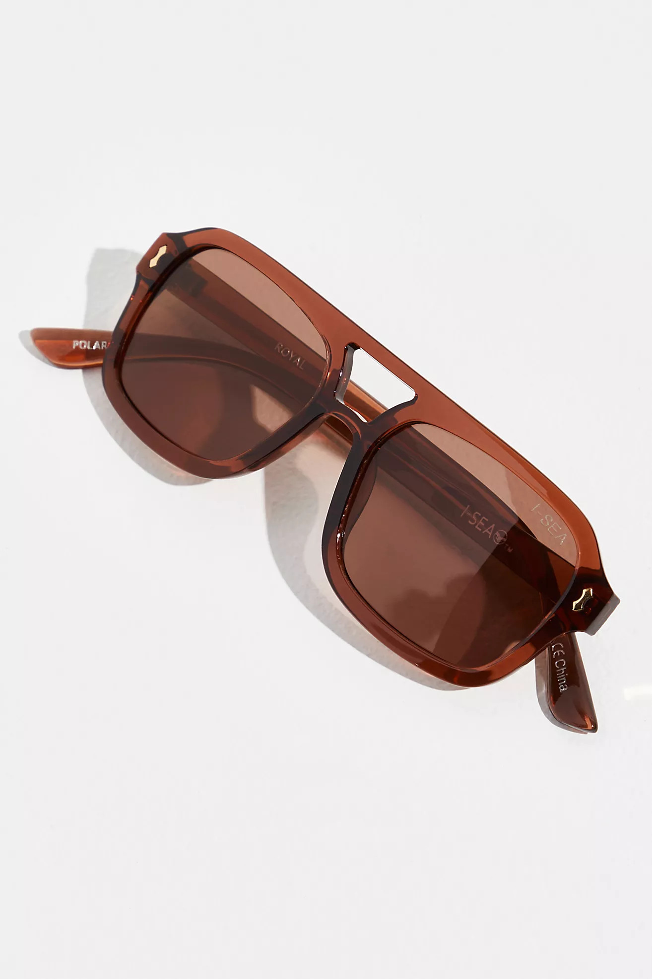 Royal Polarized Aviator Sunglasses | Free People (Global - UK&FR Excluded)