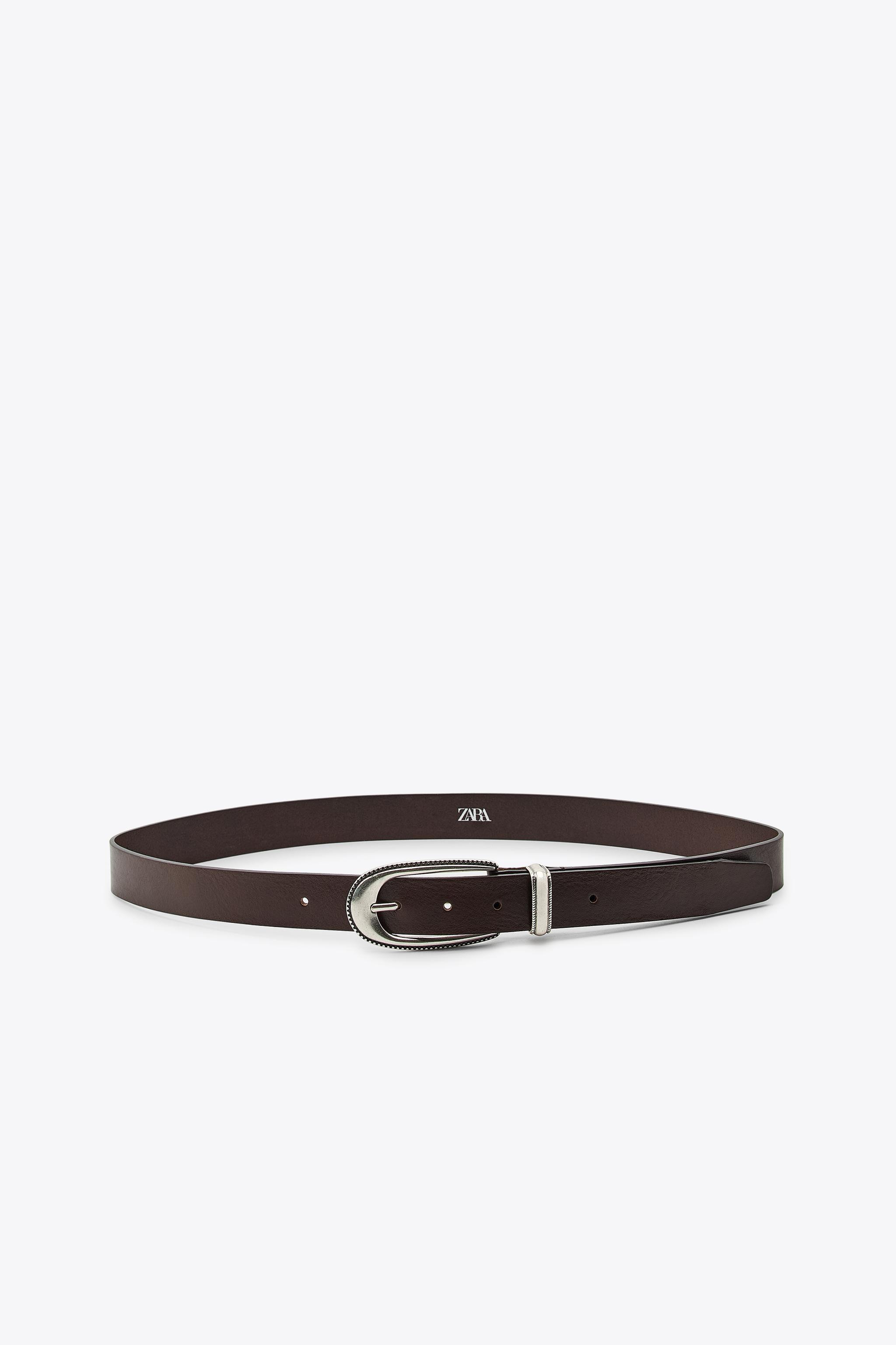 METAL BUCKLE BELT | Zara Canada