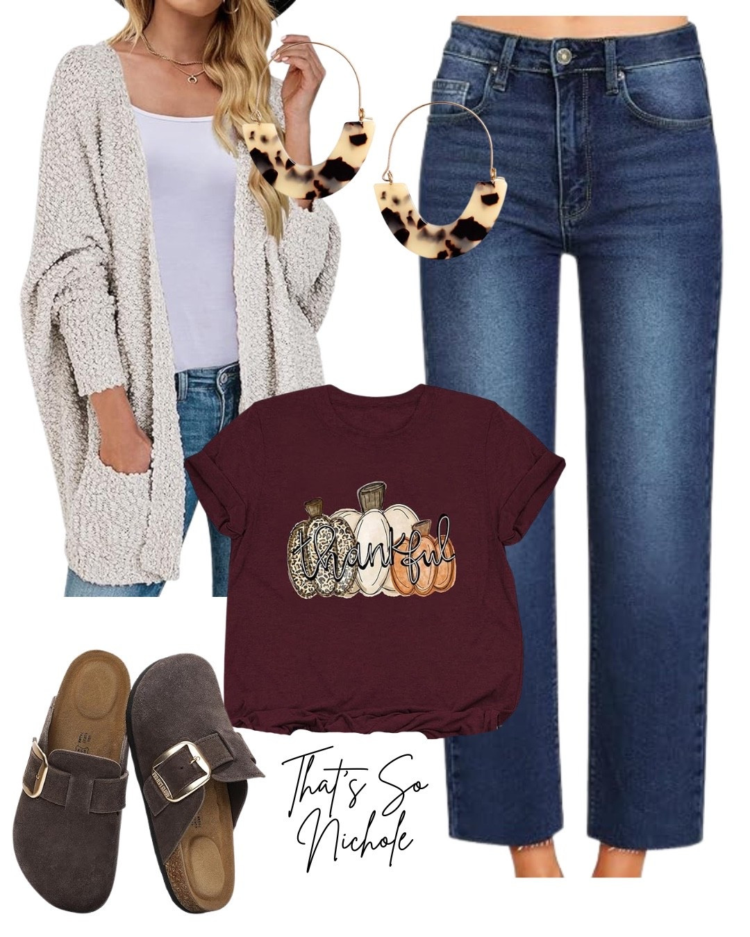 A cozy fall outfit! Perfect outfit for a relaxed day out or Thanksgiving Day! 

#LTKStyleTip #LTKHoliday #LTKootd