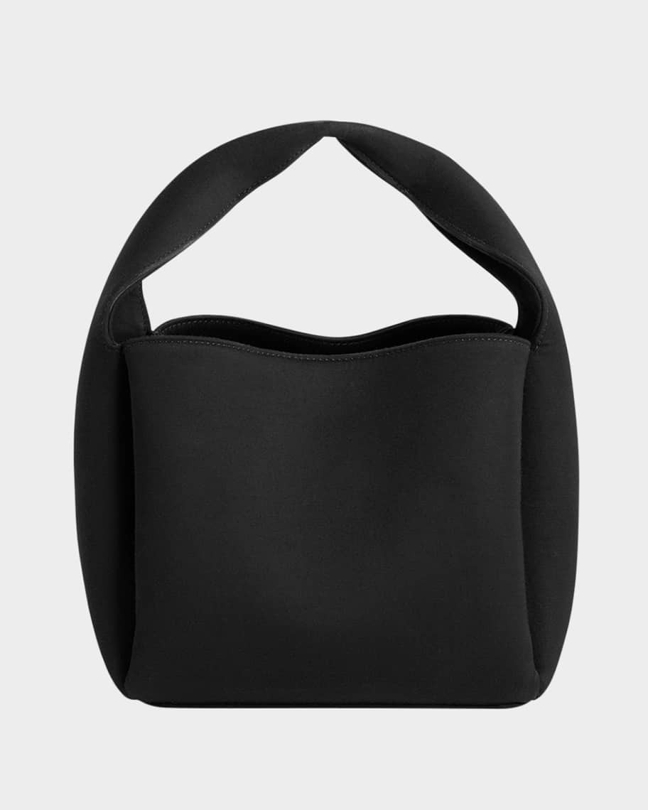 Toteme Petite Satin Bucket Bag | Neiman Marcus