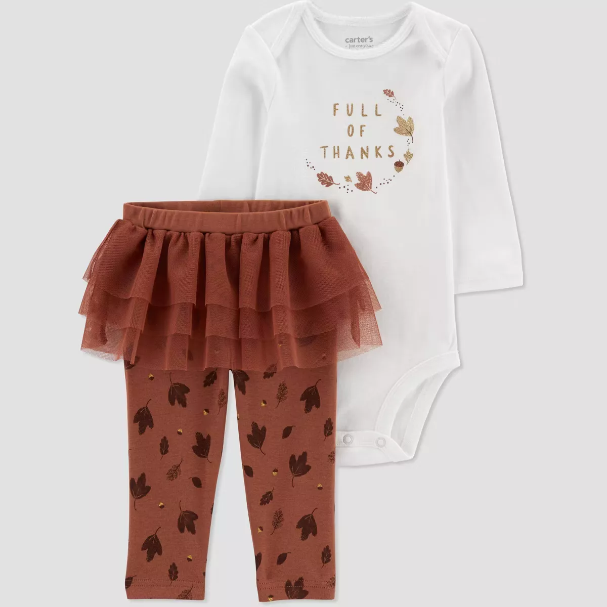 Carters baby store girl thanksgiving outfit