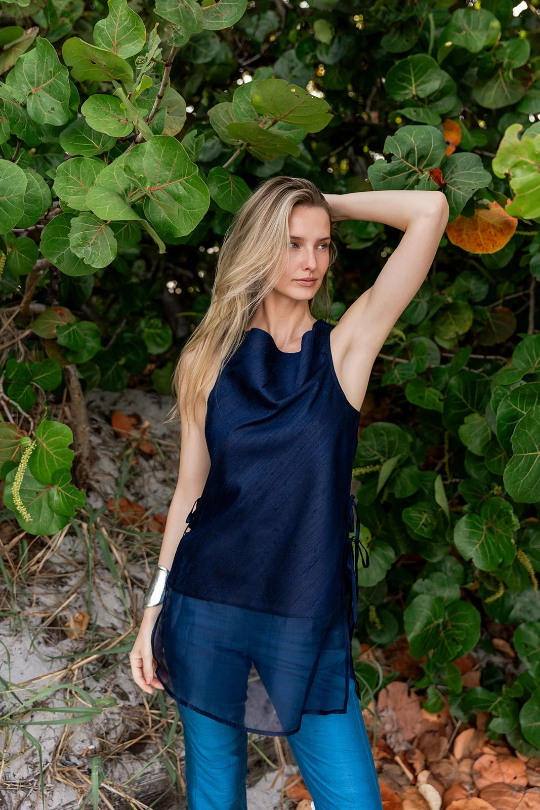 Elin Top - Peacoat | Julia Amory