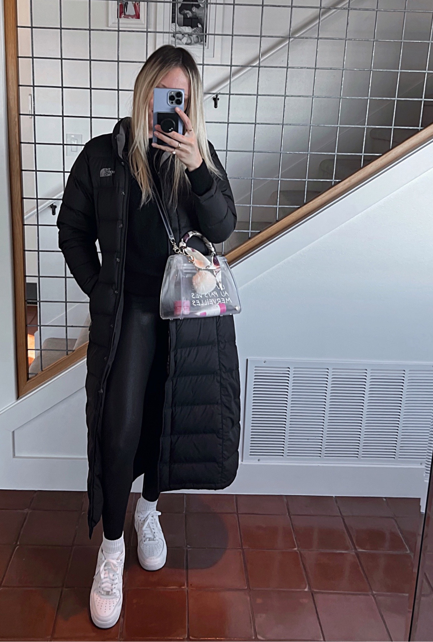Casual in the cold. 🥶🖤

#LTKSeasonal #LTKitbag #LTKfit