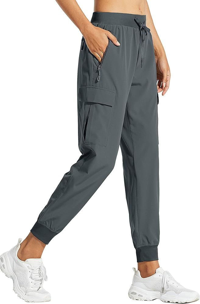 Libin Women's Cargo Joggers Lightweight Quick Dry Hiking Pants Athletic Workout Lounge Casual Out... | Amazon (US)