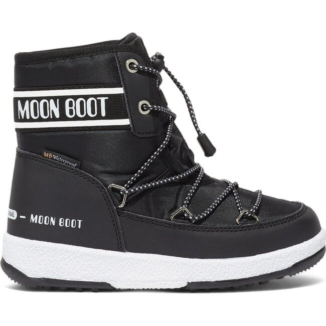 Moon Kids Boot Jr Mid (Black, Size 35) | Maisonette | Maisonette