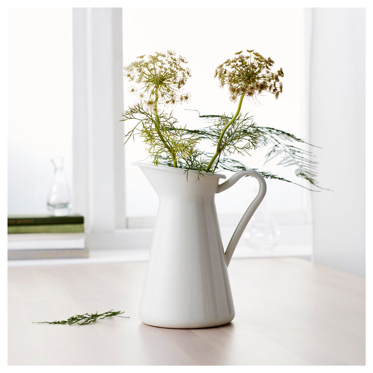 Vintage Rustic Style Shabby Chic Metal Vase Pitcher Enamelware Enamel Pitcher Carafe Country Rust... | Walmart (US)