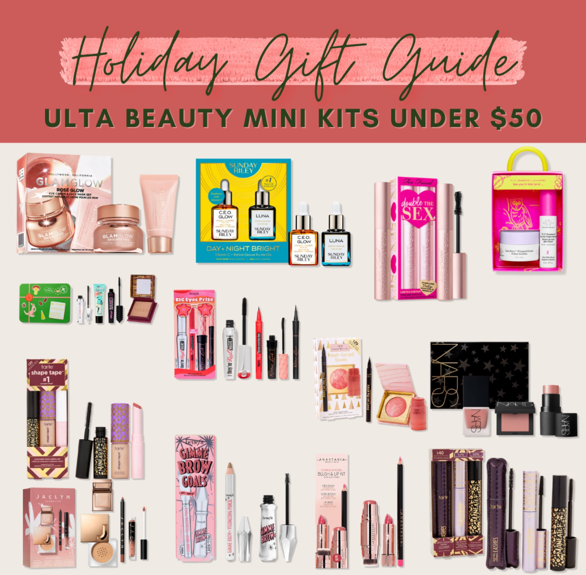 Ulta Beauty mini makeup kits under $50!

Gift guide, beauty favorites, makeup, skincare, hair care, lip care, holiday season 

#LTKSeasonal #LTKbeauty #LTKunder50