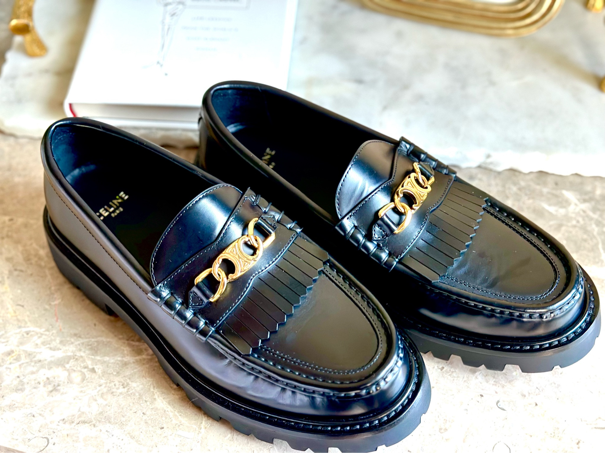 Loafer season is coming 🖤 a chic option to everyday athletic shoes

Loafers | black | fall | winter | shoe | celine

#LTKstyletip #LTKSeasonal #LTKshoecrush