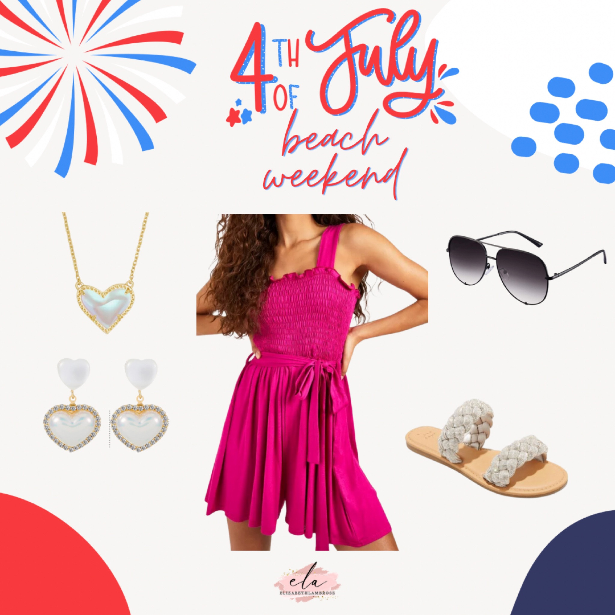 outfit inspo from my beach weekend! Will be posting more pics later! I hope everyone has a happy and safe 4th of July! 

#july #weekend #beach #beachweekend #4thofjuly #holiday #outfit #outfitinspo #romper #boohoo #pearls #sunglasses #sunnies

#LTKstyletip #LTKFind #LTKbeauty