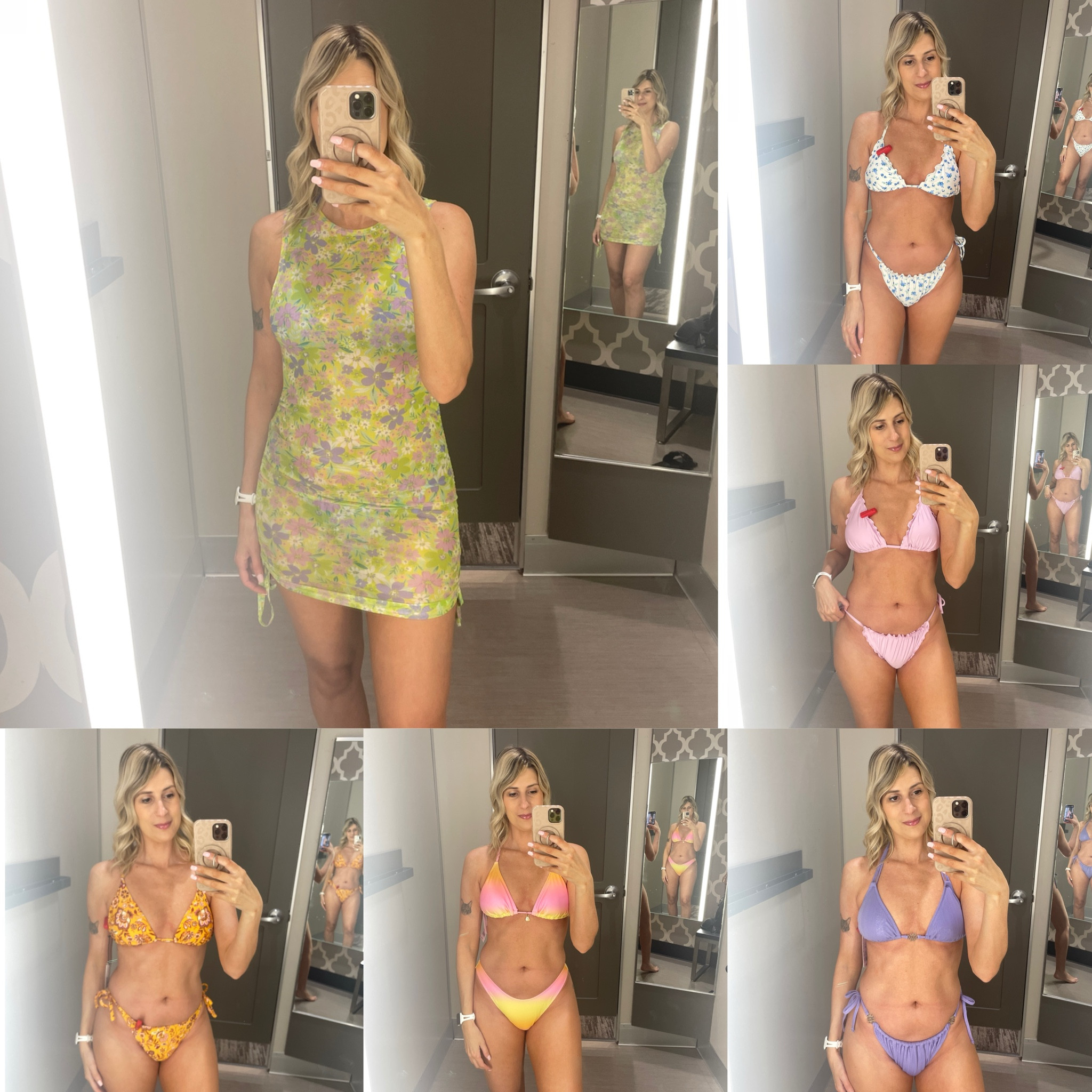 Loving Targets swimwear this season! Such fun prints for spring and summer! 👙💜
I’m wearing a medium in all pieces.

Target finds, target spring, spring bikini, target swim, vacation bikini, resort wear, women’s bikini, purple bikini, floral bikini, bikini coverup, swimwear coverup



#LTKfindsunder50 #LTKswim