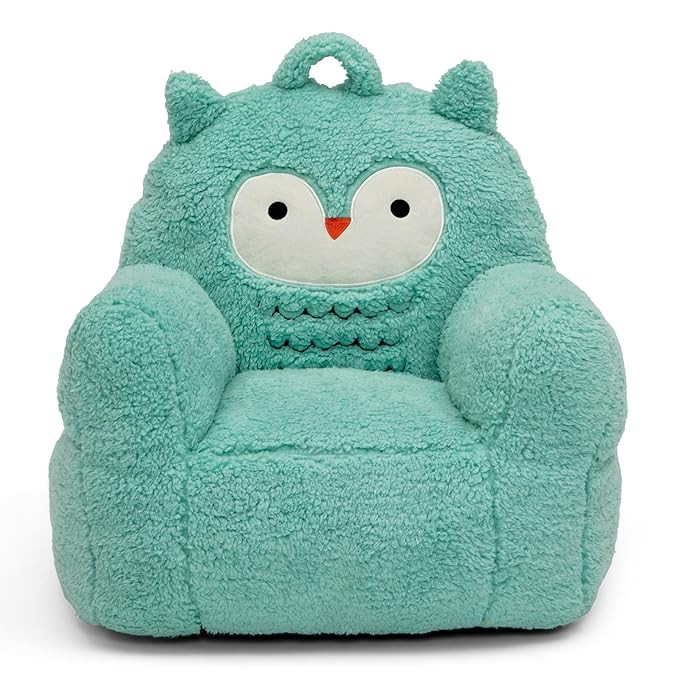 Delta Children Owl Cozee Buddy Chair, Teal | Amazon (US)