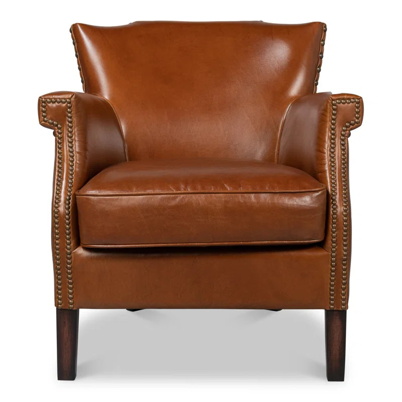 Souza Leather Club Chair | Wayfair North America