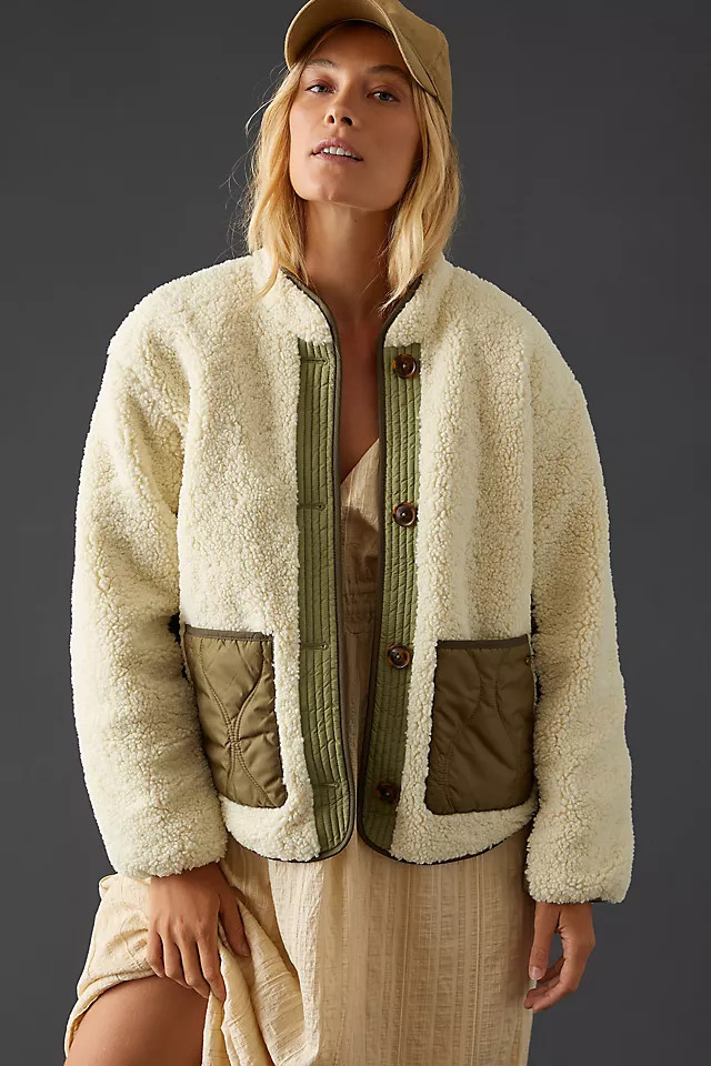 Scotch & Soda Reversible Teddy Jacket | Anthropologie (US)