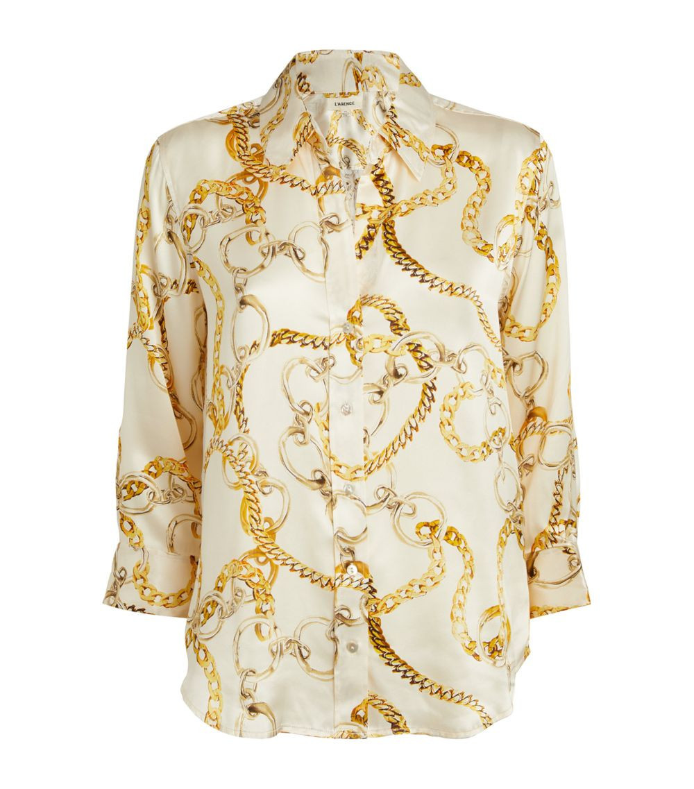 Silk Dani Printed Blouse | Harrods