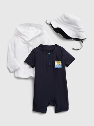Baby 3-Piece Swim Outfit Set | Gap (US)