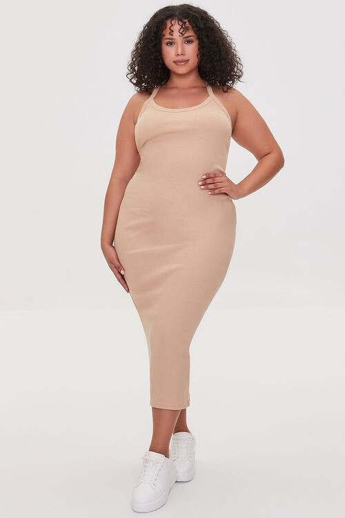 Plus Size Cutout Midi Dress | Forever 21 (US)