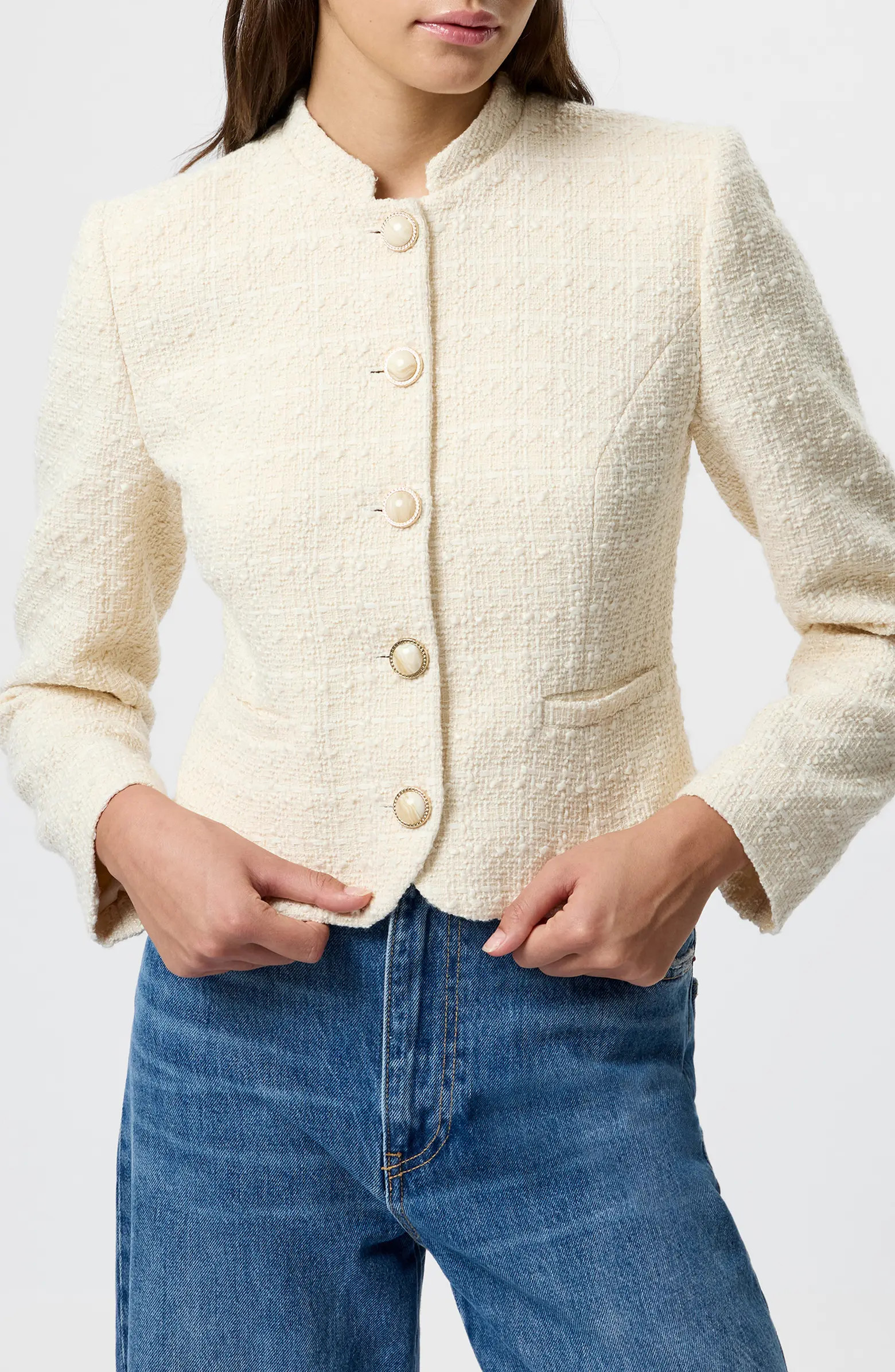 Structured Tweed Jacket | Nordstrom