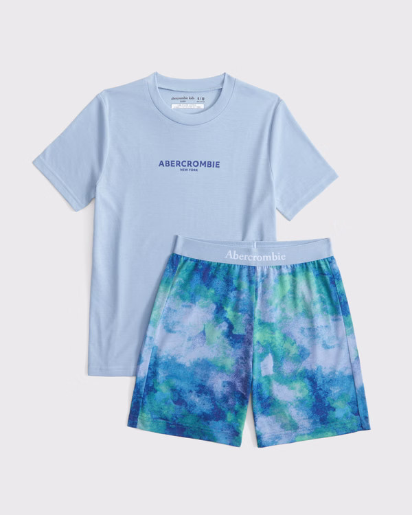 shorts pajama set | Abercrombie & Fitch (US)