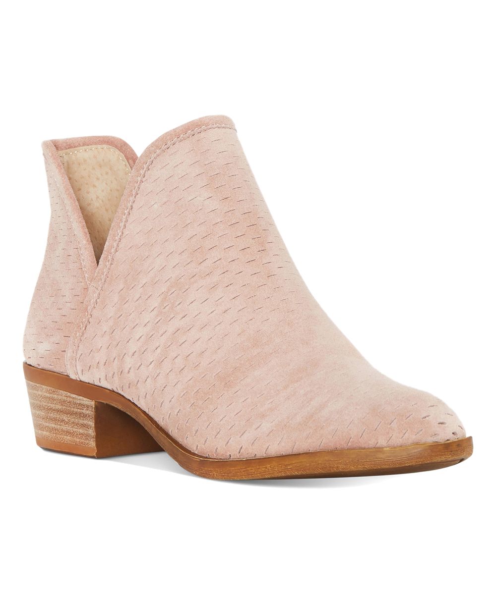 Lucky Brand Women's Casual boots BLUSH - Blush Baley Leather Bootie - Women | Zulily