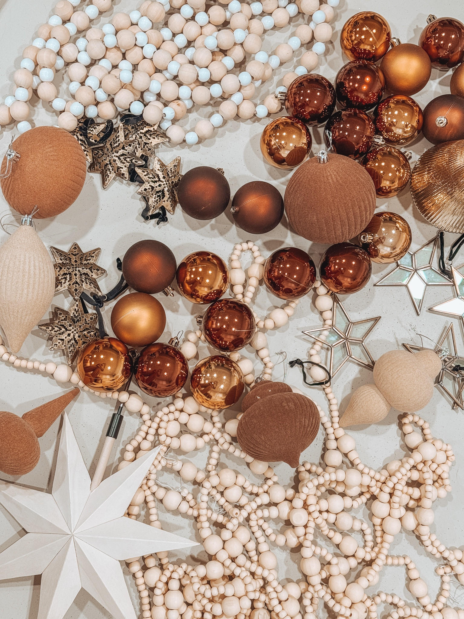 wood bead garland | target holiday decorations | wondershop wood garland | hearth and hand | velvet Christmas ornaments | neutral Christmas ✨

#LTKSeasonal #LTKHoliday #LTKhome