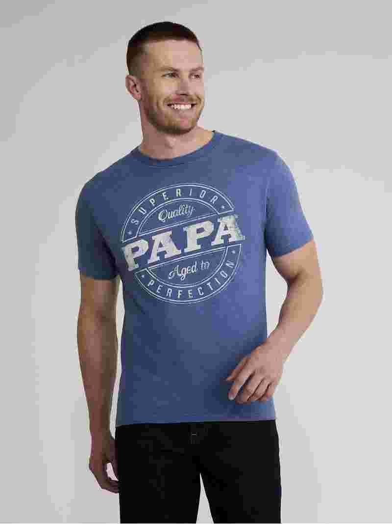 Father's Day Papa Men's and Big Men's Graphic Tee from Way to Celebrate, Sizes S-3XL | Walmart (US)