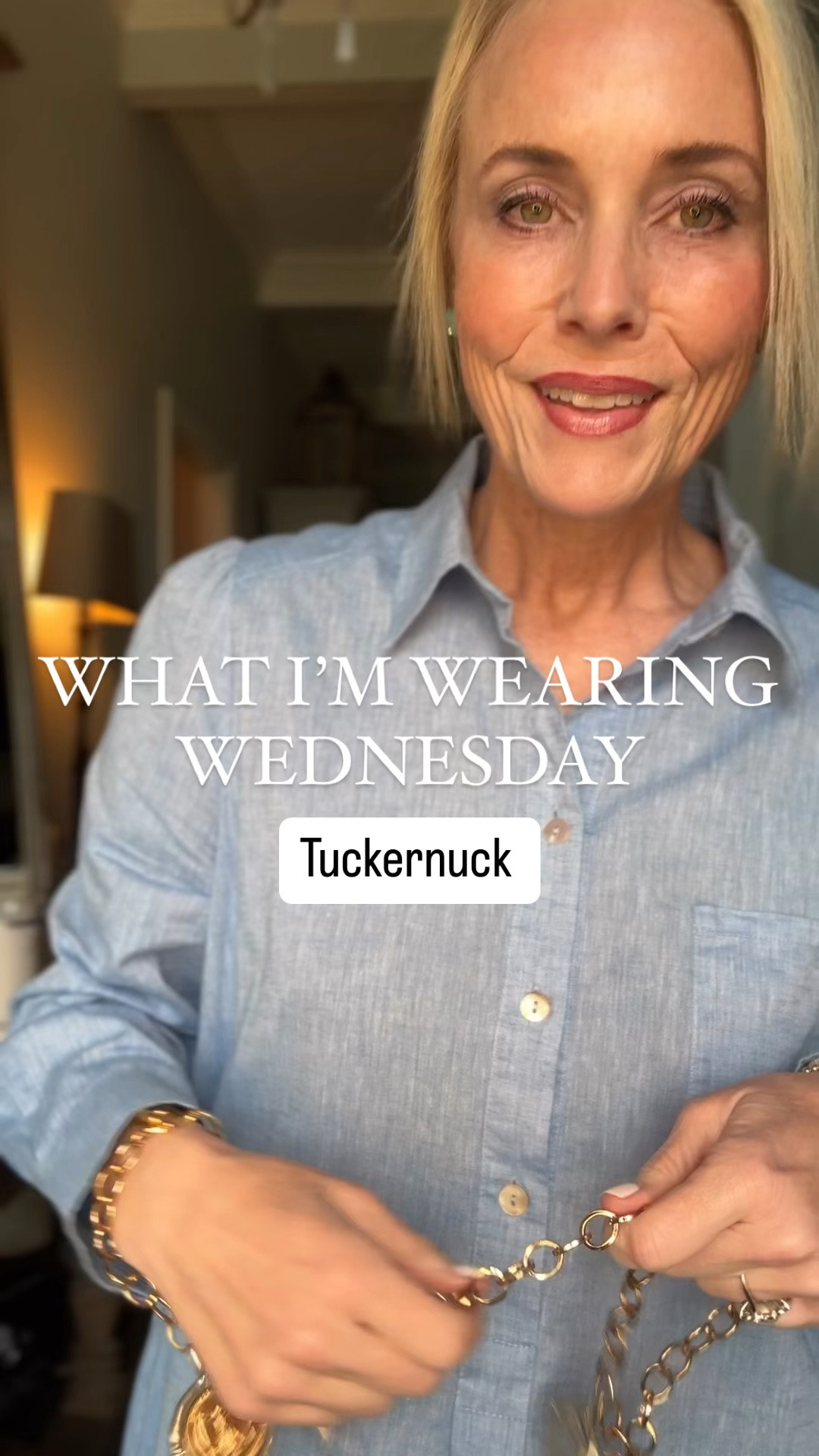 Today’s OOTD is one of my favorites from Tuckernuck. It’s the size-inclusive Callahan in chambray. I also have it in red and black, but in comes in a total of 12 different colors. This one is more of a cotton dress than the other two I have that are crepe. It is available in sizes XXS-3X  I’m in a large because I’ve had this one for several years and this used to be my size. But the beauty of this dress is that you can wear it no matter if you gain or lose weight. It still works. I love the pockets and the flare at the bottom. Such a fun and feminine take on a shirtdress. I’ve paired it with the OG Samba sneakers from adidas and finished it off with jewelry from Amazon, Victoria Emerson, Etsy, and Jennifer Ponson. 

As a reminder for reference, I’m 53, 5’8, 140ish pounds and typically wear a 6/8/M. 

#LTKMidsize #LTKOver40 #LTKStyleTip