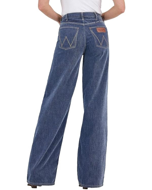 Wrangler Women's Reagan Wide Leg Jeans | Amazon (US)