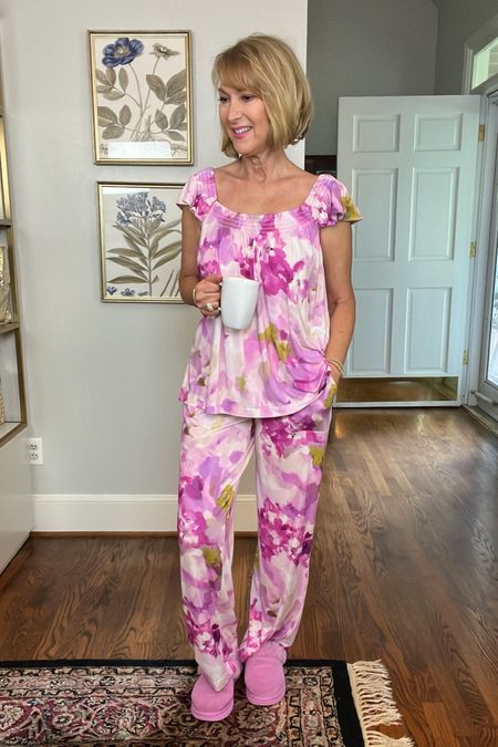 Cool nights sleepwear on sale! Love all the mix and match pajama tops and bottoms. 

#LTKSeasonal #LTKover40 #LTKsalealert