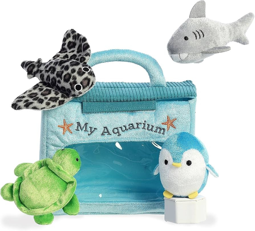 ebba™ Engaging Baby Talk™ My Aquarium™ Baby Stuffed Animal - Sensory Delight - Interactive ... | Amazon (US)