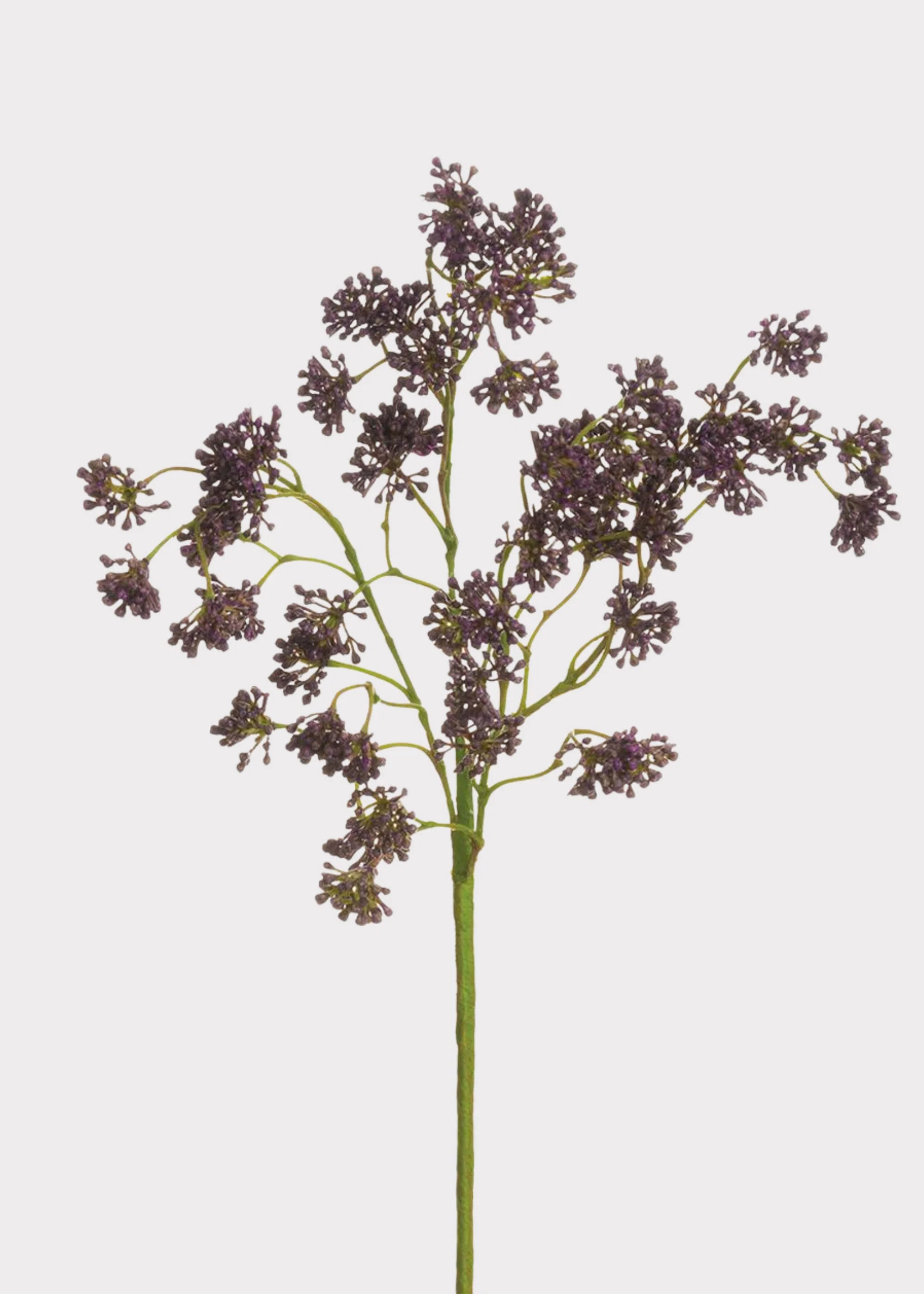 Deep Mauve Artificial Sedum Succulent Spray - 16" | Afloral