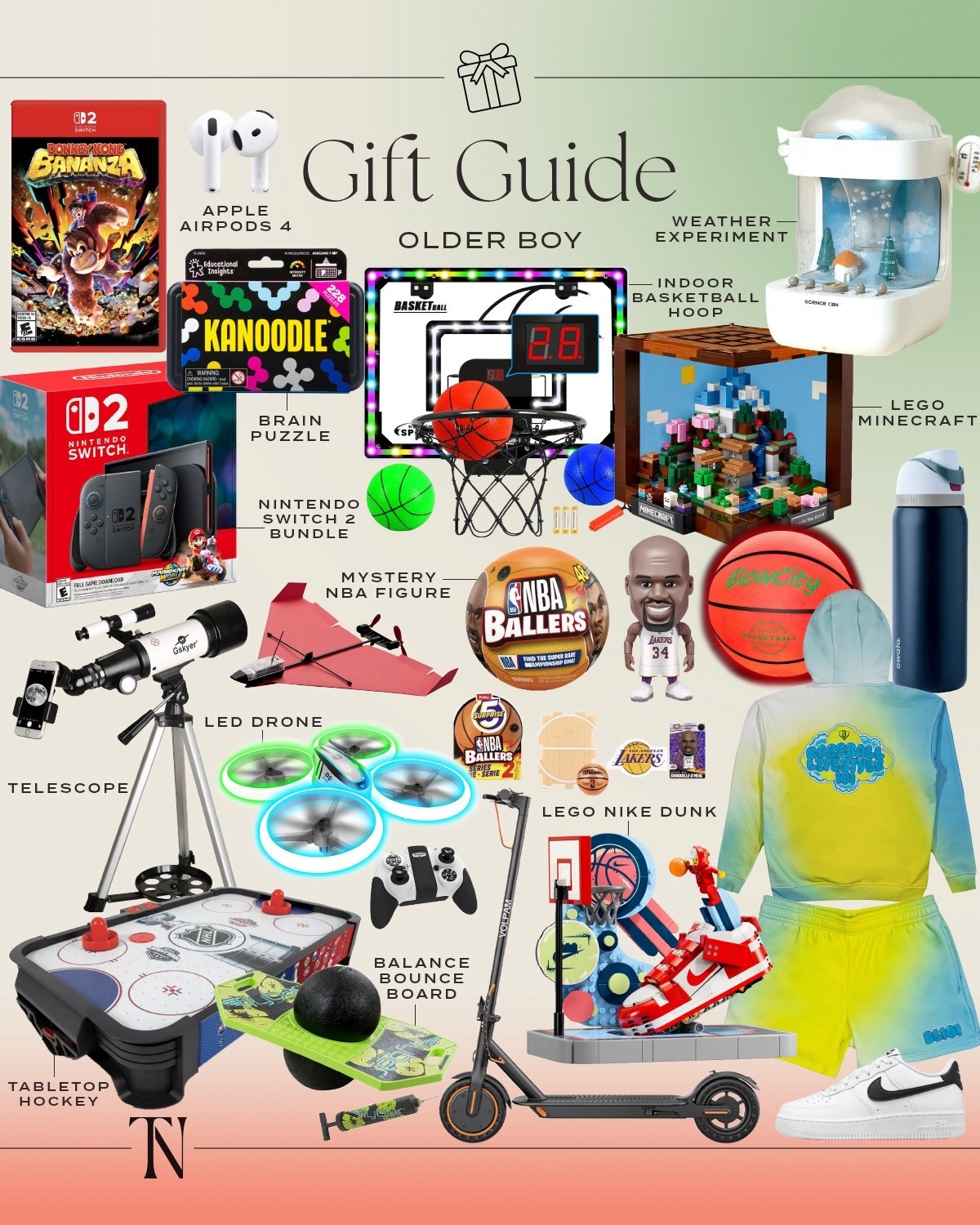 Gifts for Big Kids: Level Up Playtime with a Nintendo Switch, Epic LEGO Builds, and Fast-Paced Hockey Table Fun!🎁

#LTKKids #LTKGiftGuide #LTKHoliday
