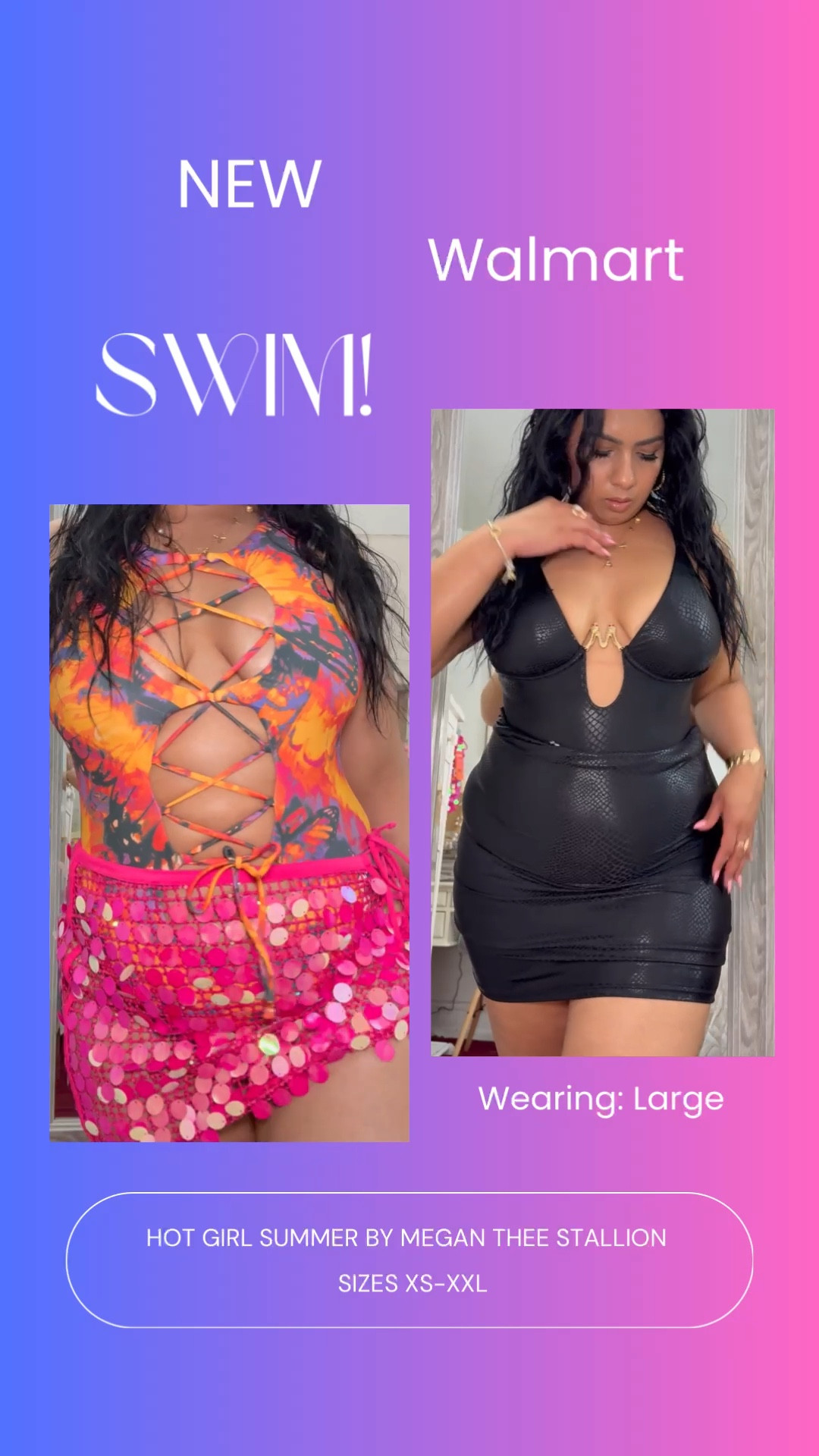 New Swim Alert from @walmart in collaboration with @theestallion

#walmartpartner 

#LTKSwim #LTKMidsize #LTKSummerEdit