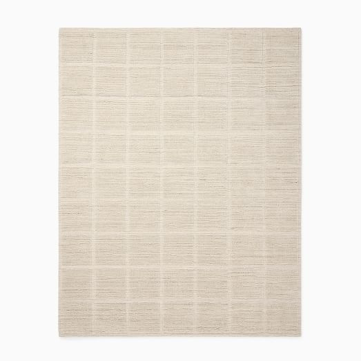 Lumini Grid Performance Wool Rug | West Elm CA