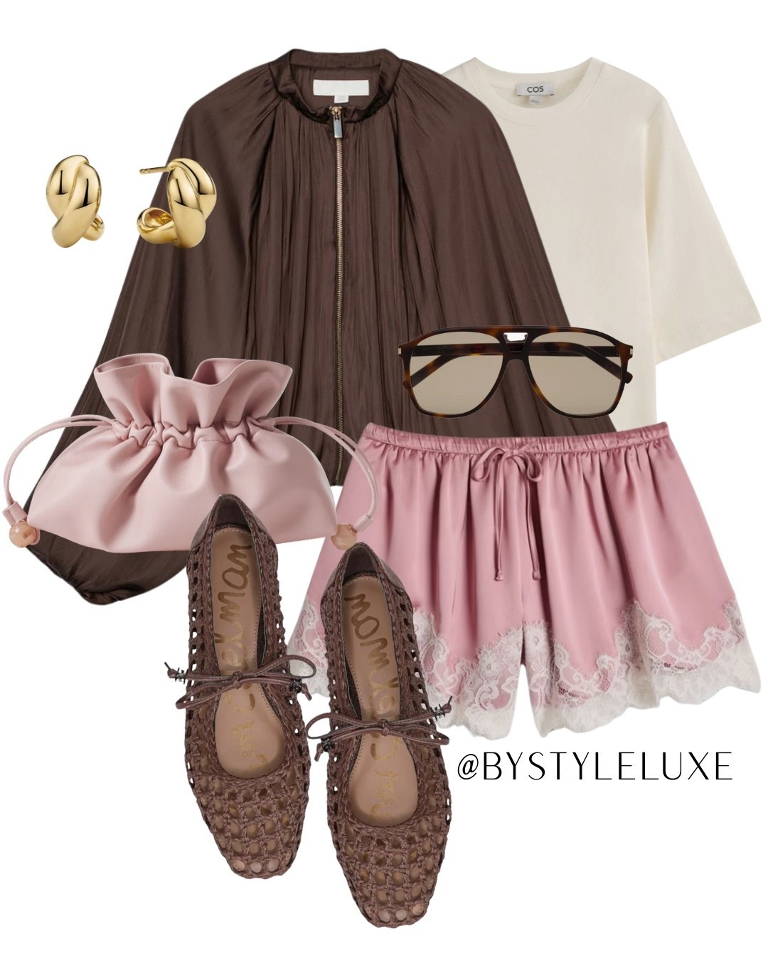 F&F Lace Shorts -  Styling these gorg pink lace shorts for summer with this @Zara jacket and woven flats 

#laceshorts #jacket #springoutfit

#LTKsummer #LTKeurope #LTKspring