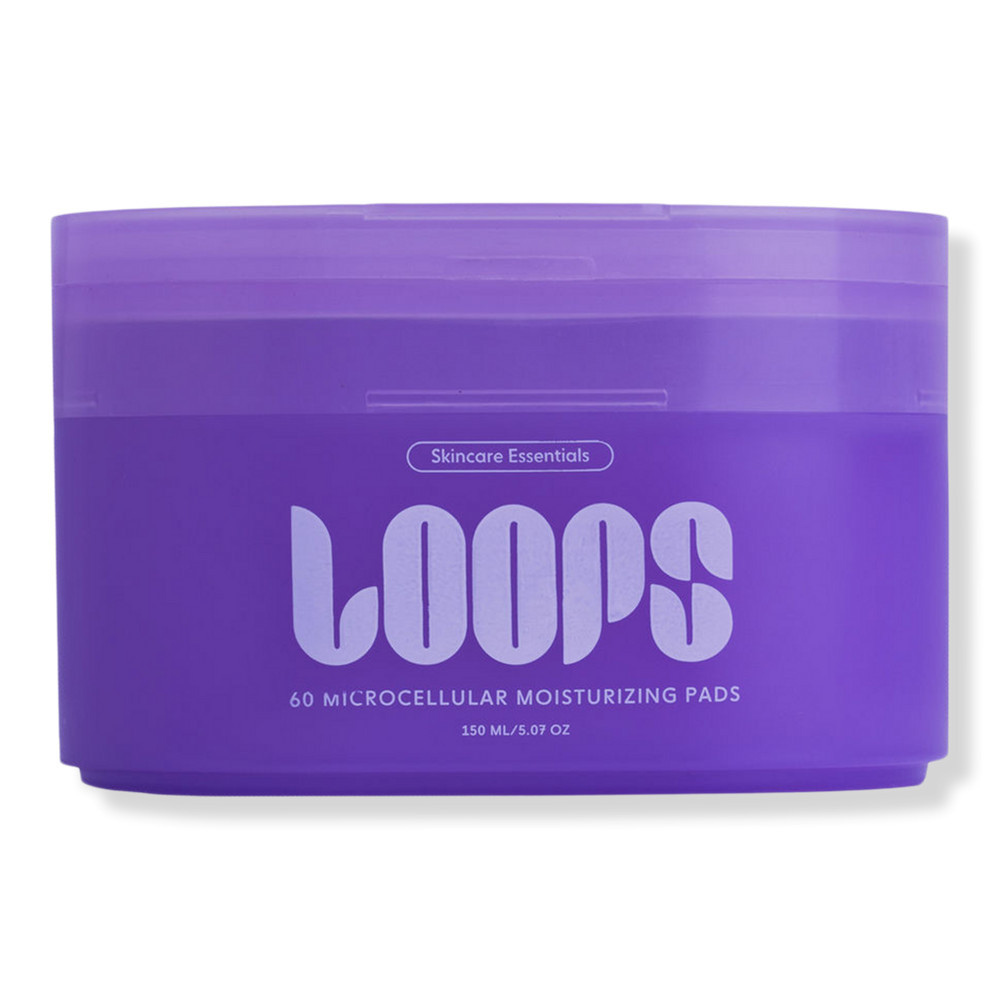 LOOPS MicroCellular Moisturizer Biodegradable Skincare Pads | Ulta