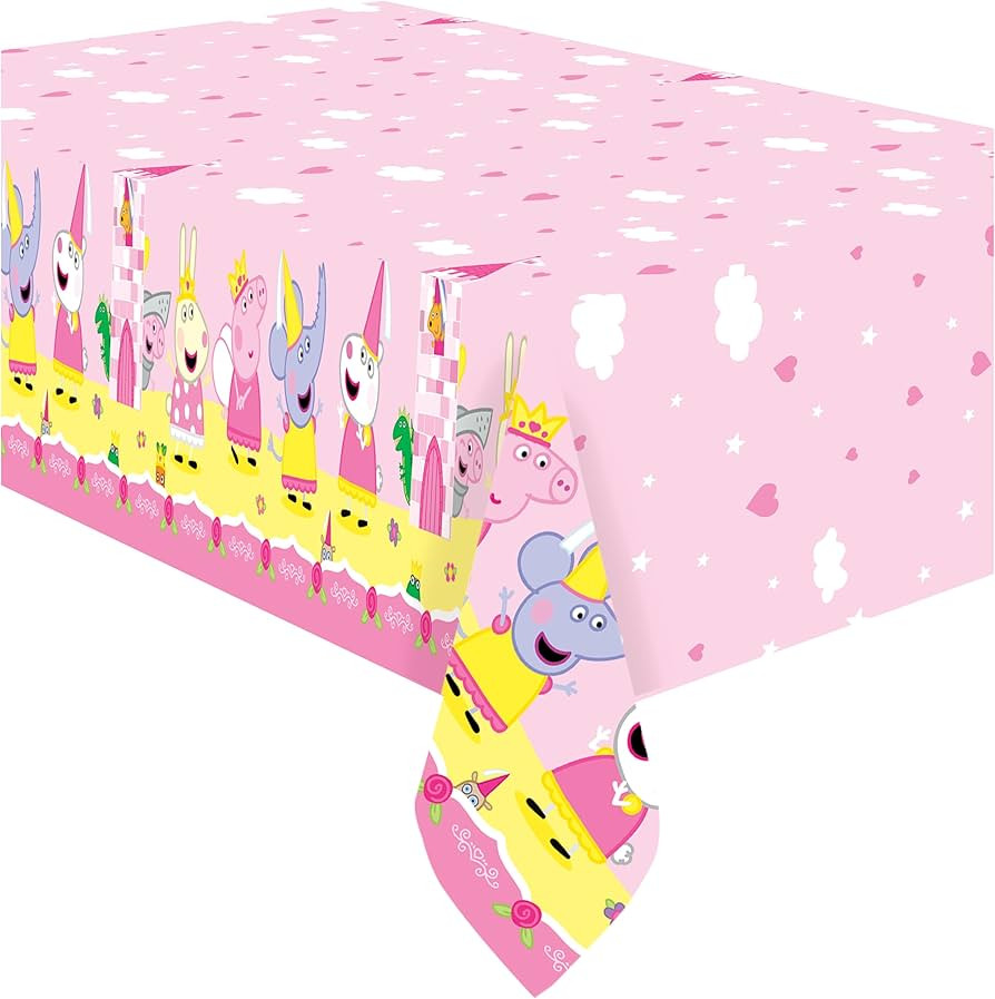 Treasures Gifted Officially Licensed Princess Peppa Pig Birthday Decorations - Pack of 2 Tableclo... | Amazon (US)