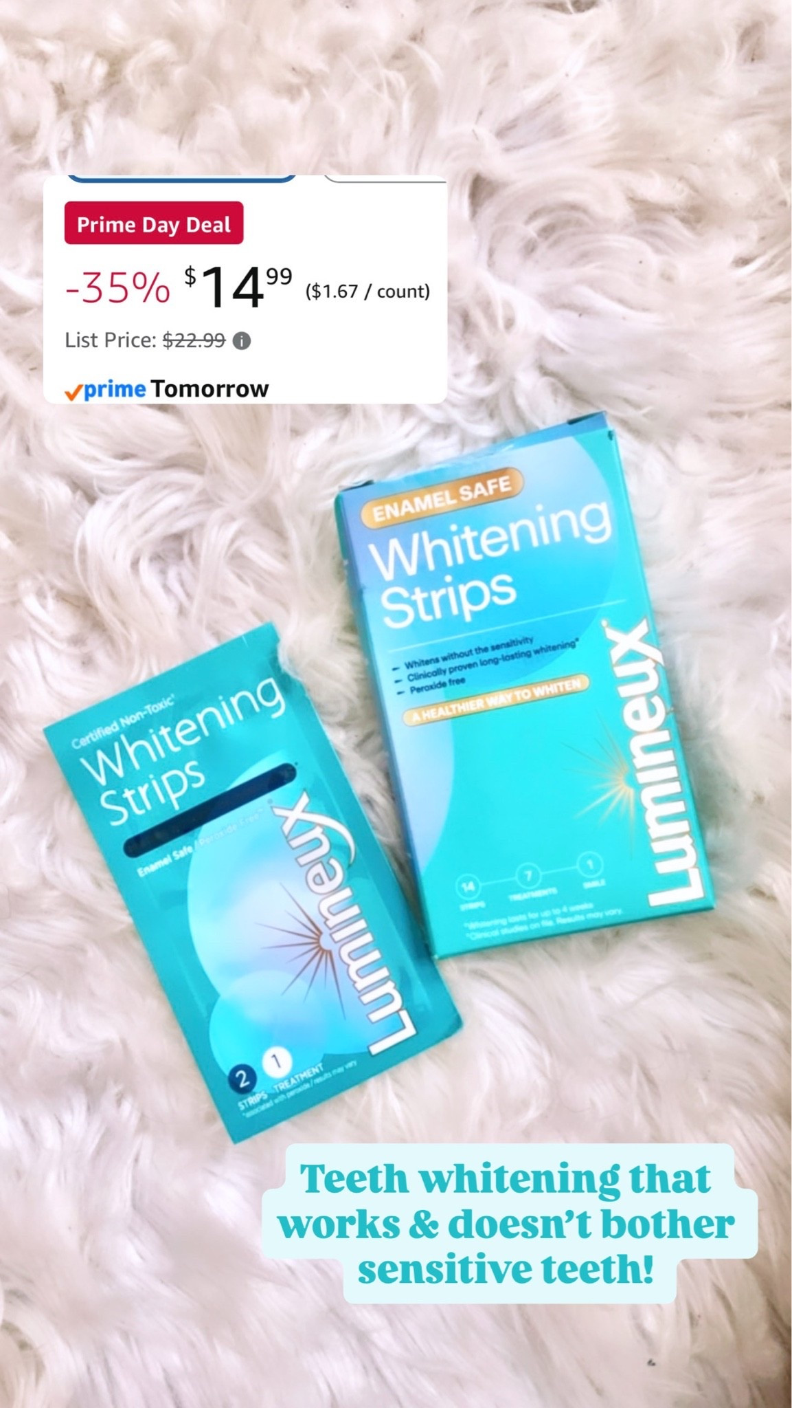 Teeth whitening on sale, Amazon prime day beauty deals

#LTKSaleAlert #LTKselfcare #LTKBeauty