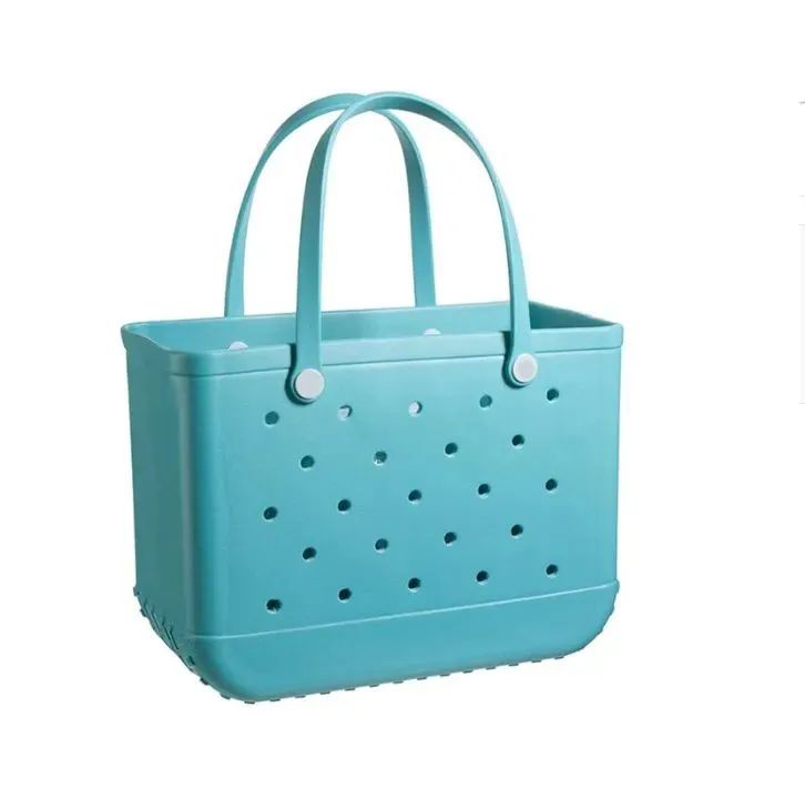 Summer Large Women designer Bogg Bag Luxury eva Tote Shopping Basket Bags Lady Storage Washable B... | DHGate