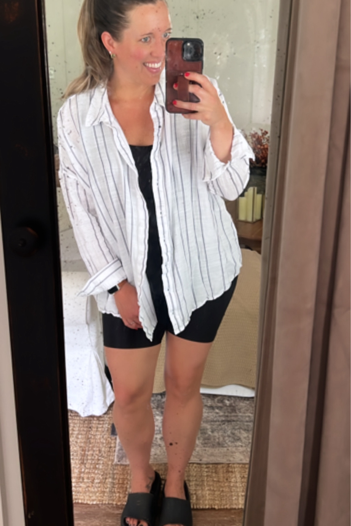 The perfect lightweight cover up or button down for summer! 

#LTKFindsUnder50 #LTKStyleTip #LTKBeauty