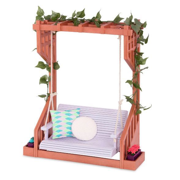 Our Generation Peaceful Pergola Garden Accessory Swing Set for 18" Dolls | Target