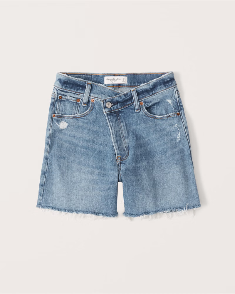 High Rise Dad Shorts | Abercrombie & Fitch (US)