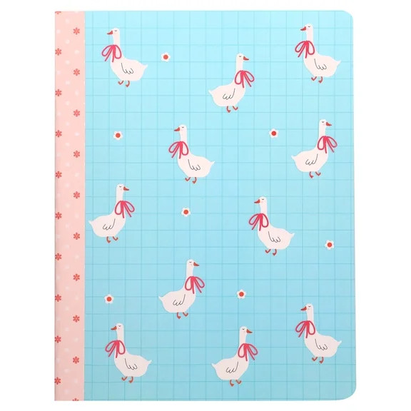 Pen+Gear College Ruled Composition Book, Blue and White Geese Design, 80 Sheets, 7.5 x 9.75 Inche... | Walmart (US)