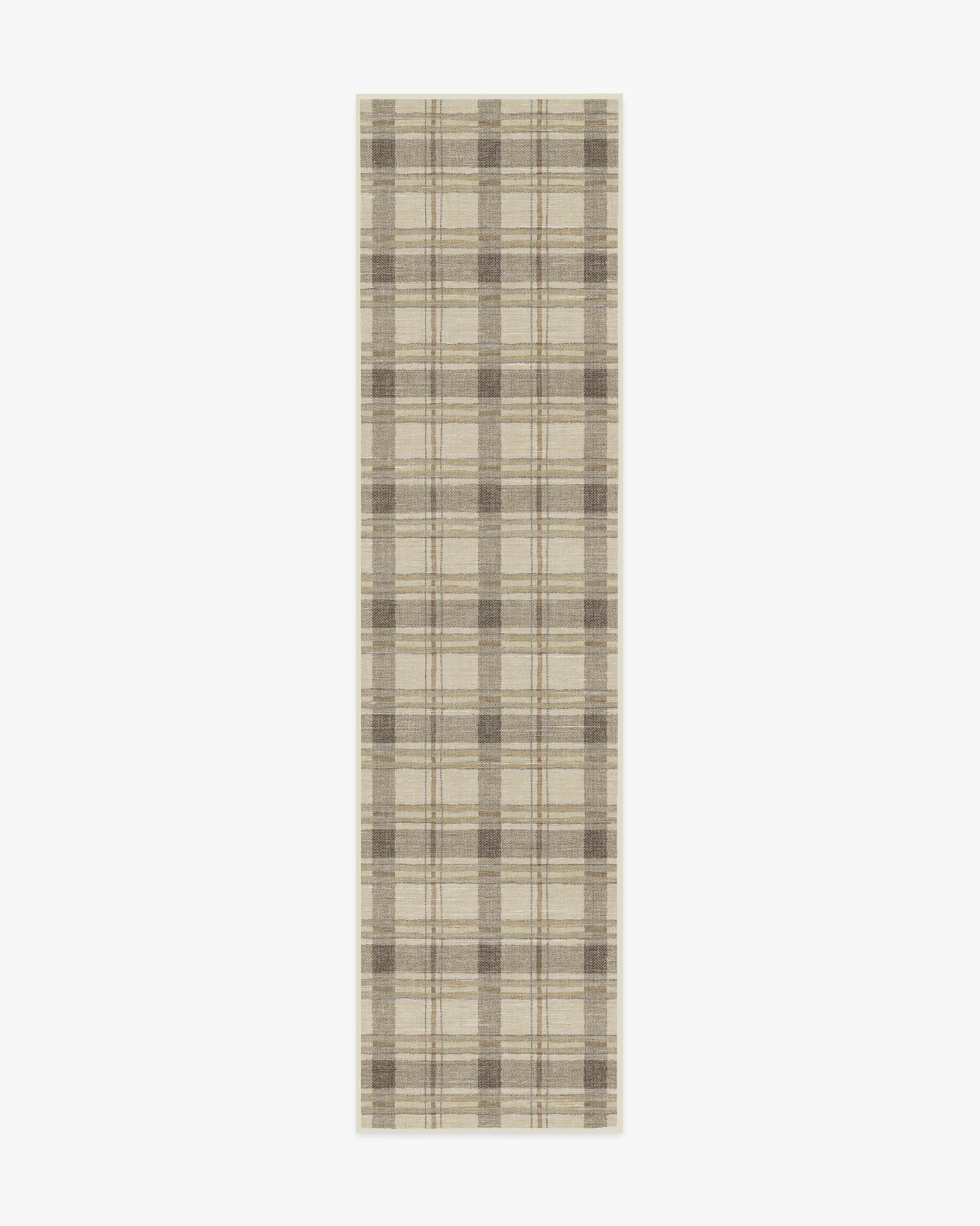 Piper Plaid Neutral Rug | Ruggable
