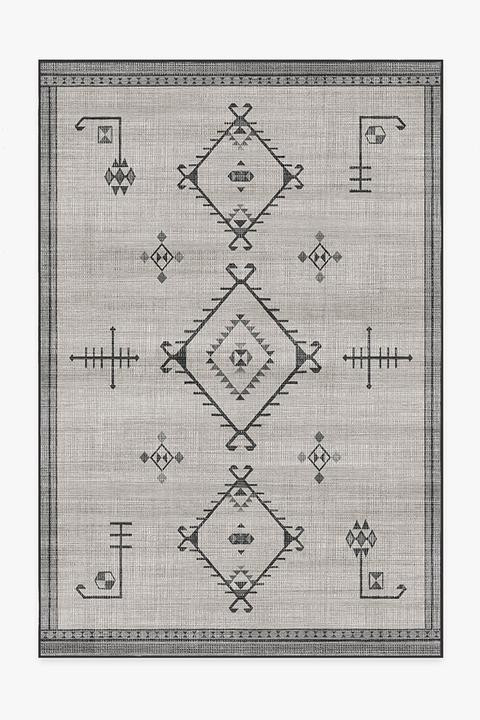 Damali Grey Overdye Rug | Ruggable