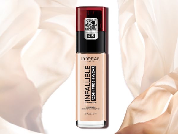 L'Oreal Paris Makeup Infallible Up to 24 Hour Fresh Wear Foundation, Natural Rose, 1 fl; Ounce | Amazon (US)