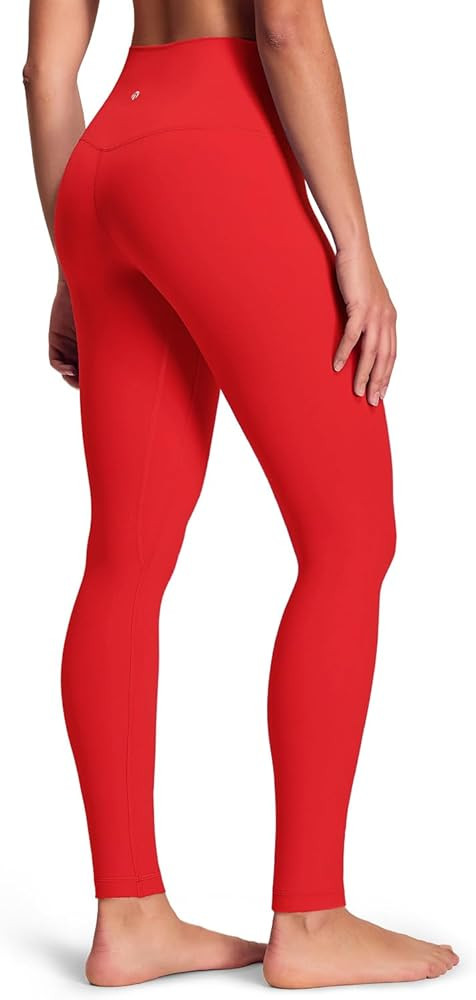 HeyNuts Yoga Pro Leggings 28'', Light to Medium Support, Buttery Soft Lounge Yoga Pants Full Leng... | Amazon (US)